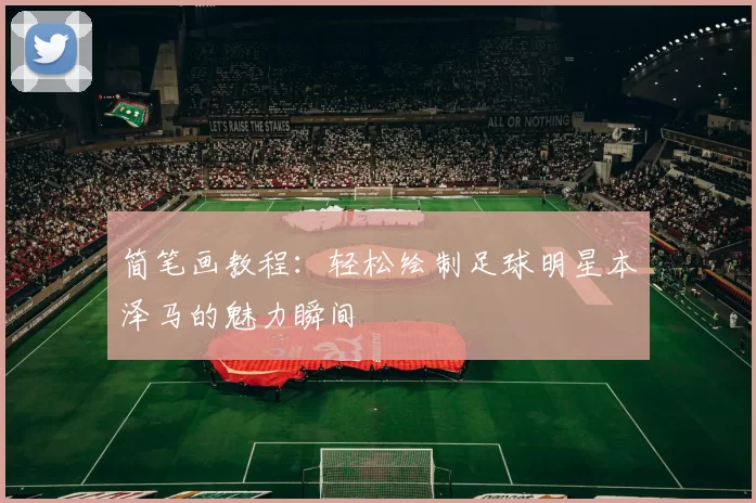 简笔画教程：轻松绘制足球明星本泽马的魅力瞬间
