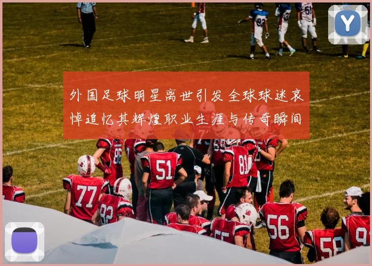 外国足球明星离世引发全球球迷哀悼追忆其辉煌职业生涯与传奇瞬间