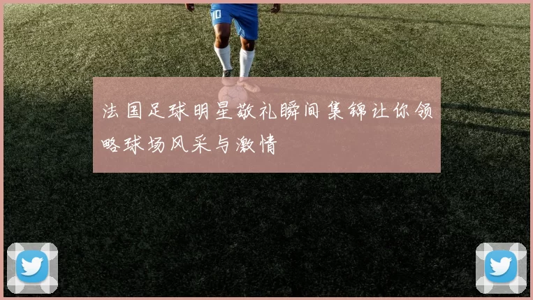 法国足球明星敬礼瞬间集锦让你领略球场风采与激情